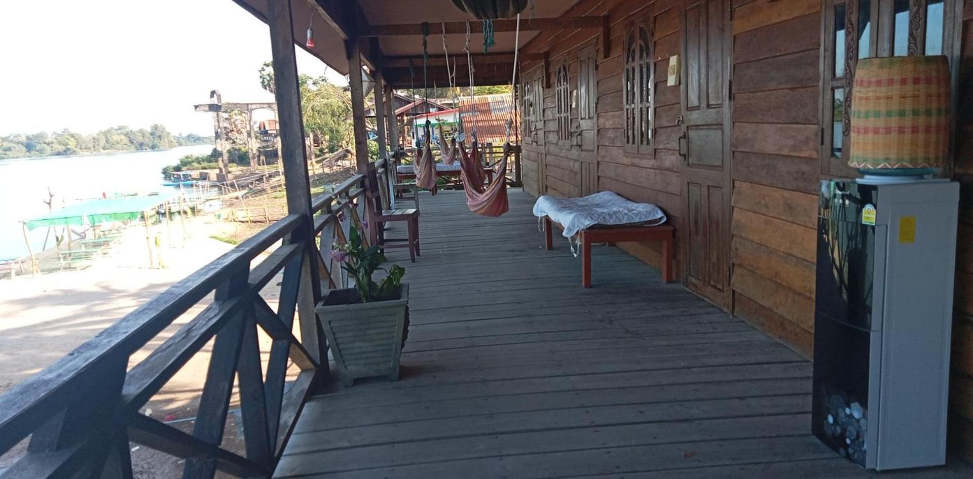 Champa Guesthouse Muang Không Zewnętrze zdjęcie