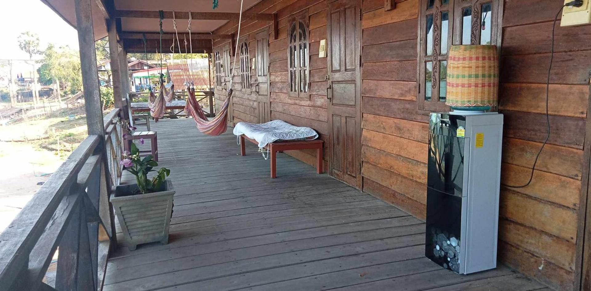 Champa Guesthouse Muang Không Zewnętrze zdjęcie